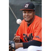 Pitcher Yordy Cabrera with the Richmond Flying Squirrels